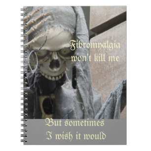 Fibromyalgia tötet mich nicht, aber manchmal… notizblock