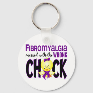 Fibromyalgia verwirrt mit dem falschen Küken Schlüsselanhänger