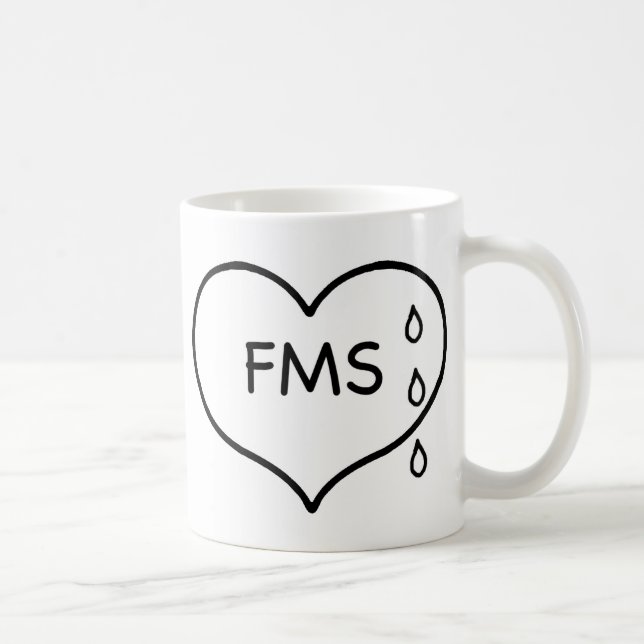 Fibromyalgiahumaneness-Kampagnen-Tasse Kaffeetasse (Rechts)