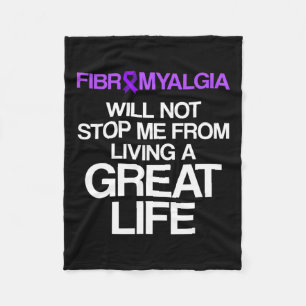 Fibromyalgie Awareness Survivor Stopp-Krieger 1 Fleecedecke