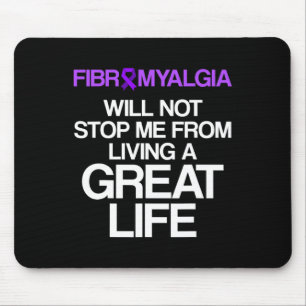 Fibromyalgie Awareness Survivor Stopp-Krieger 1 Mousepad