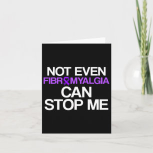 Fibromyalgie Awareness Survivor Stopp Warrior Karte