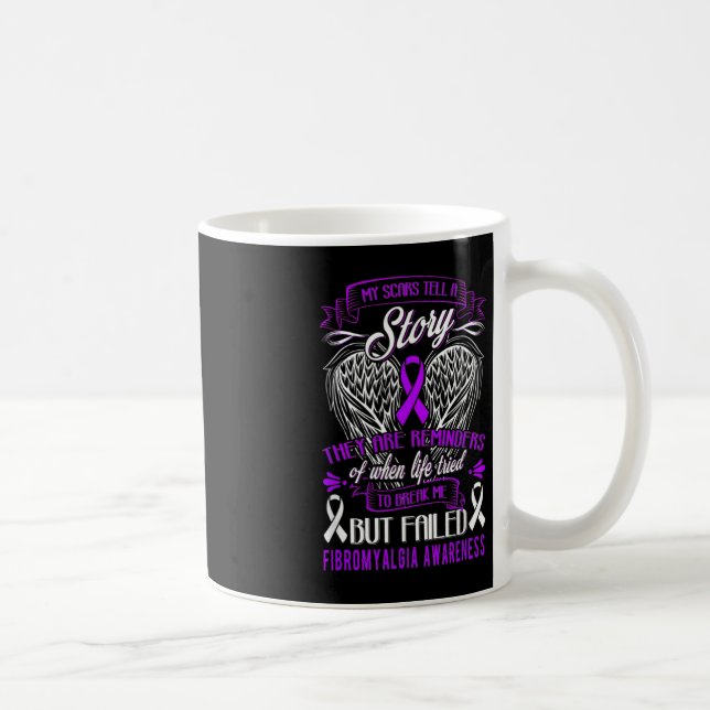 Fibromyalgie Bewusstsein 3 Kaffeetasse (Rechts)
