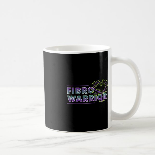 Fibromyalgie Bewusstsein Fibro Krieger Grafisches  Kaffeetasse (Rechts)