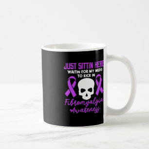 Fibromyalgie Bewusstsein Fibro Krieger Lila Band Kaffeetasse