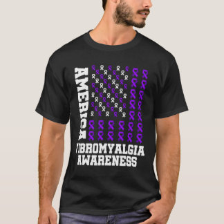 Fibromyalgie Bewusstseinsüberlebender Proud-Kriege T-Shirt
