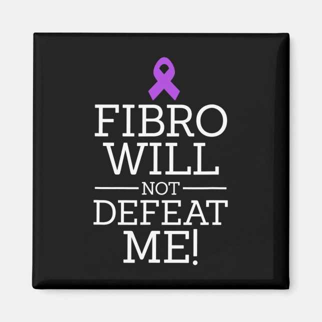 Fibromyalgie-Bewusstseinswarter Fibro wird nicht s Magnet (Vorne)