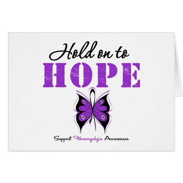 Fibromyalgie hält an zu hoffen (Vorderseite (Horizontal))