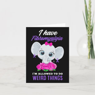 Fibromyalgie Ich darf seltsame Fibromya machen Karte