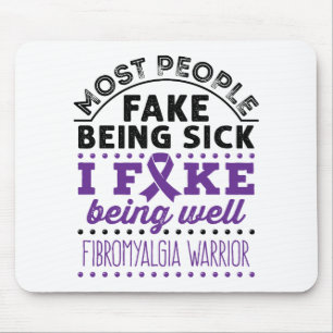 Fibromyalgie Krieg Fake gut sein Mousepad