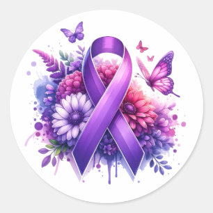 Fibromyalgie Runder Aufkleber