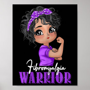 Fibromyalgie Warrior Strong Women Fibromyalgie Awa Poster
