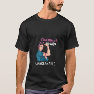 Fibromyalgie Womens Awareness Warrior Unzerbrechli T-Shirt