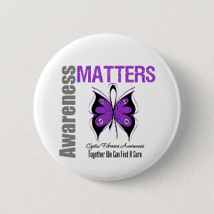 Fibrose-Bewusstseins-Angelegenheiten Button