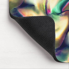 Fibrose Färbung mit schimmernden Farben und glatte Mousepad