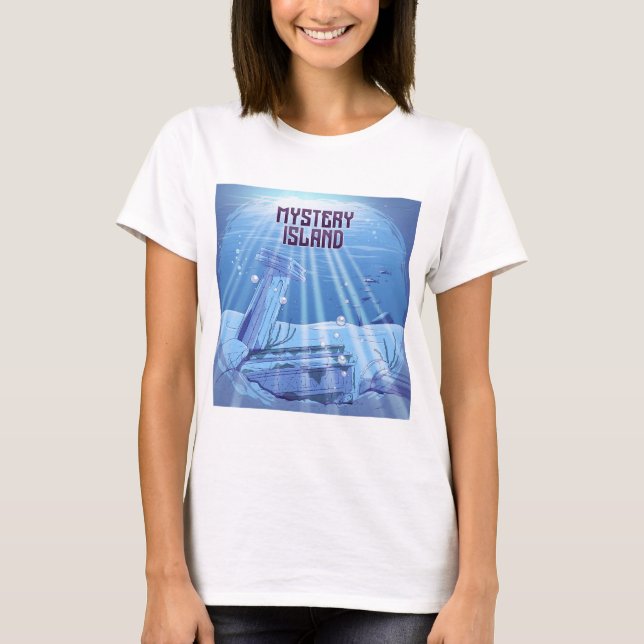 FIC "Mystery Island" T - Shirt der Frauen (Vorderseite)