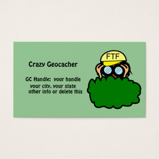 Fiche de signature de la poignée Geocacher Geocach