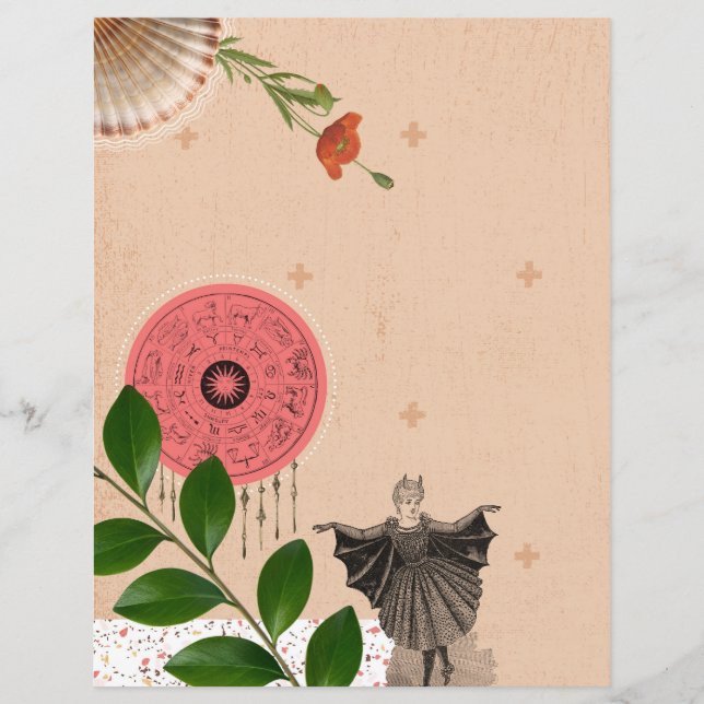 Fiche papier découpage Collage (Devant)