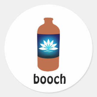 Fichsticker - Kombucha Runder Aufkleber