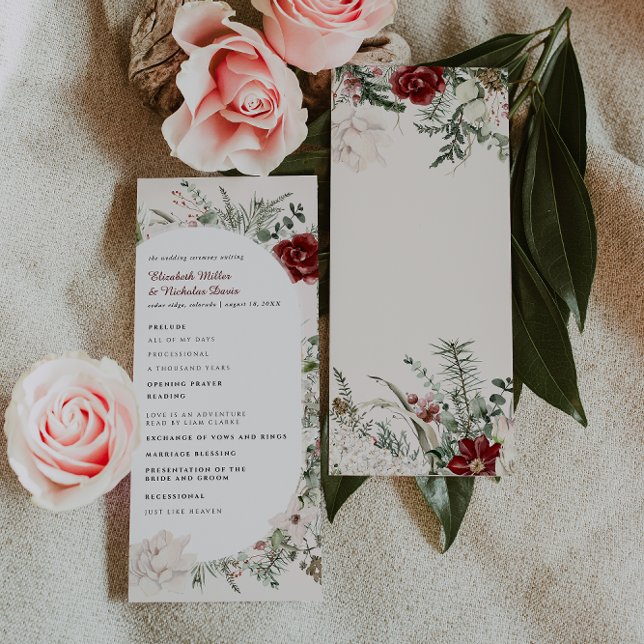 Fichte & Spitze | Winter-Hochzeitsprogramm mit Blu Programm (Von Creator hochgeladen)