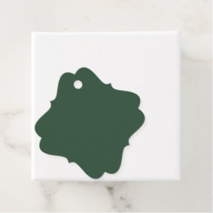 Fichten Grün Geschenkanhänger