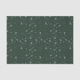 Fichten Schnee Seidenpapier