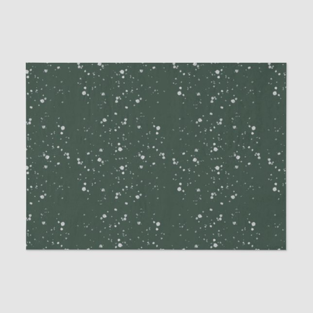 Fichten Schnee Seidenpapier (Vorderseite)