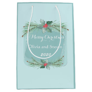 Fichtenfarben, Weihnachten Mittlere Geschenktüte
