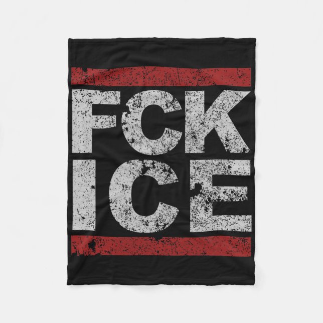 Fick Ice gestört Fleecedecke (Vorderseite)