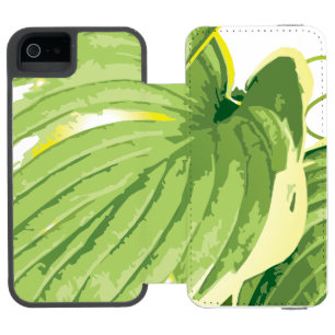 Ficus Pflanze 2 Incipio Watson™ iPhone 5 Geldbörsen Hülle