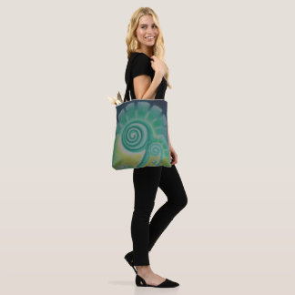 Fiddle-Farn-Energie-Pastell-Kunst-Schulter-Tasche Tasche