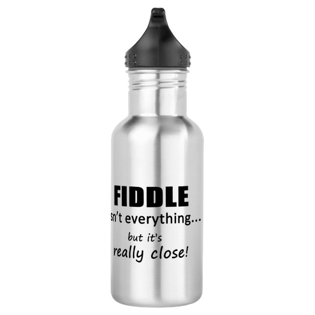 Fiddle ist nicht alles edelstahlflasche (Rechts)