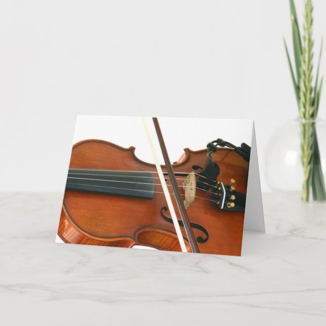 Fiddle Karte (Vorderseite)