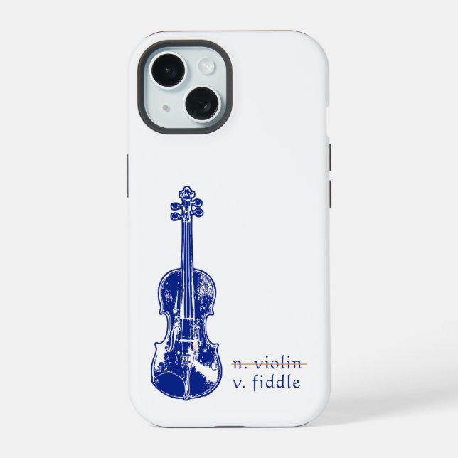 Fiddle Not Violin Bluegrass Country Music Gift (Verso)
