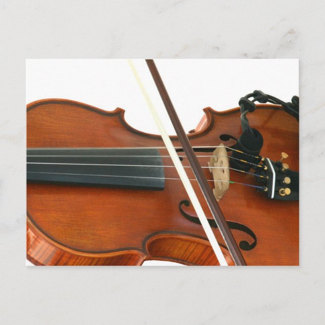 Fiddle Postkarte (Vorderseite)