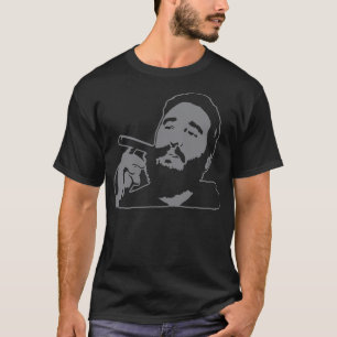 Fidel Castro avec T-shirt Portrait Cigar