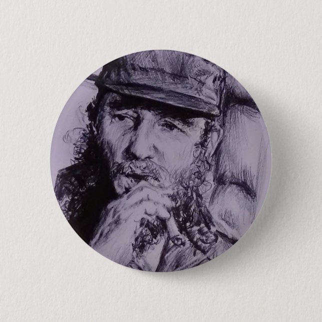 Fidel Castro Button (Vorderseite)