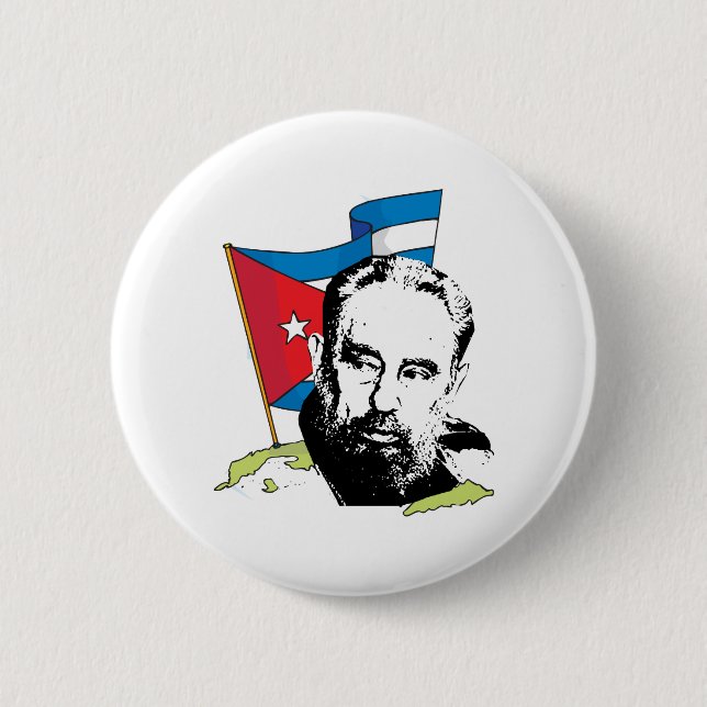 Fidel Castro Button (Vorderseite)