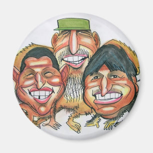Fidel Castro, Hugo Chavez, evo Moral Magnet