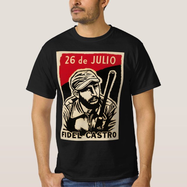 Fidel-Castro-Klassiker T-Shirt (Vorderseite)