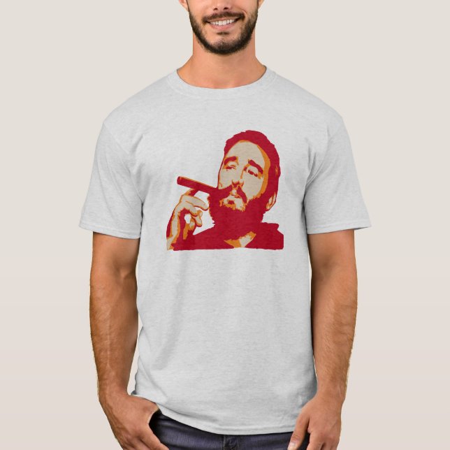 Fidel Castro Kuba T-Shirt (Vorderseite)