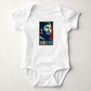 Fidel Castro - kubanischer Revolutions-Präsident Baby Strampler