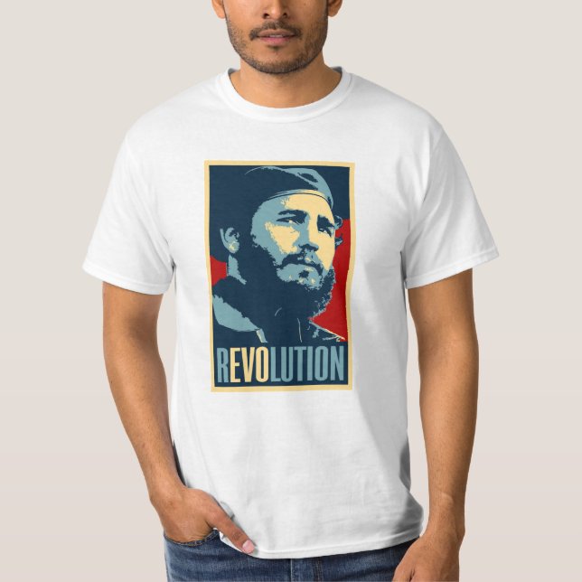 Fidel Castro - kubanischer Revolutionspräsident Ku T-Shirt (Vorderseite)