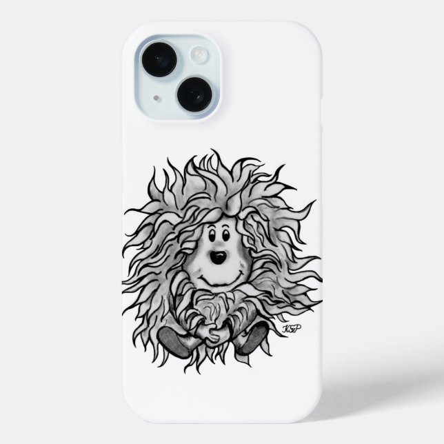 Fidel der kleine Wald Goblin iPhone 15 Hülle (Rückseite)