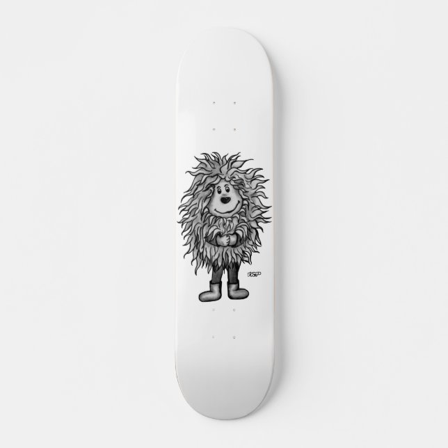 Fidel der kleine Wald Goblin Skateboard (Vorne)