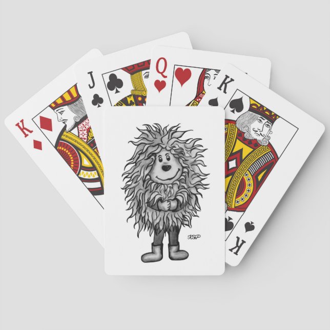 Fidel der kleine Wald Goblin Spielkarten (Rückseite)