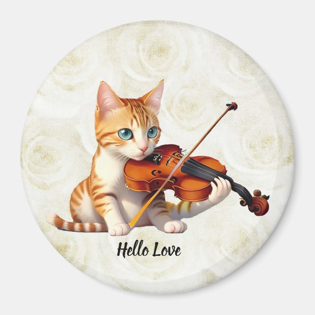 Fidel Kitty Magnet (Vorne)