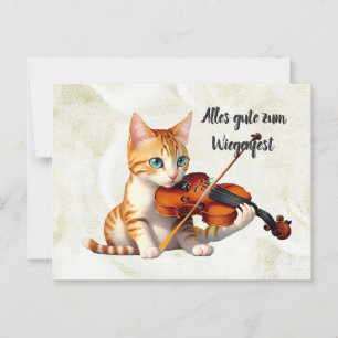 Fidel Kitty Postkarte