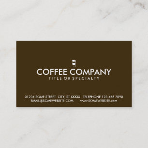 Fidélité carte de timbre de tasse de café de voyage