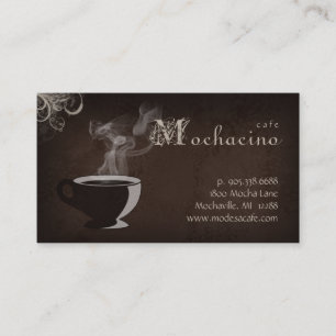 Fidélité Carte de visite de café
